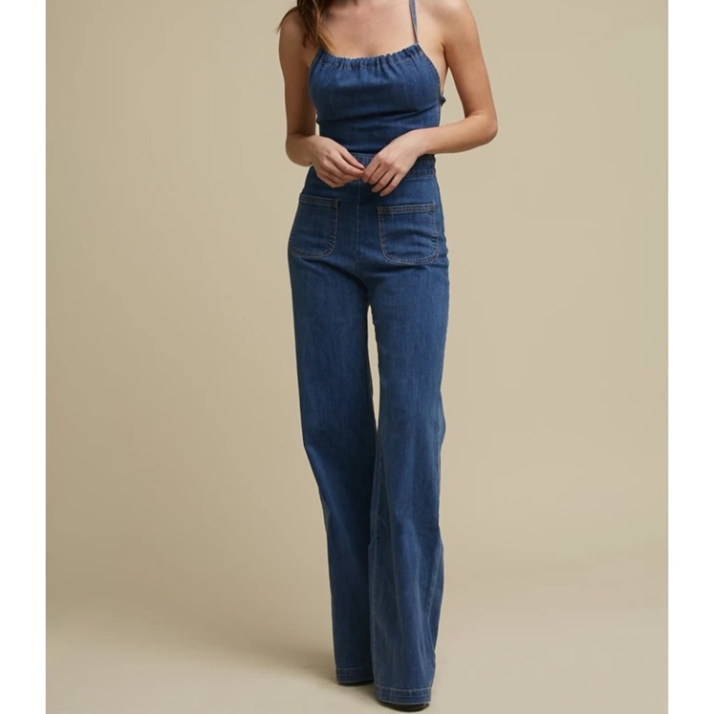 Stoned immaculate jean genie jumpsuit